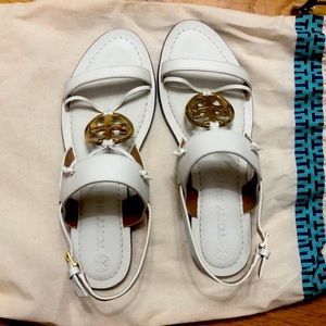 Tory burch miller two band sandals